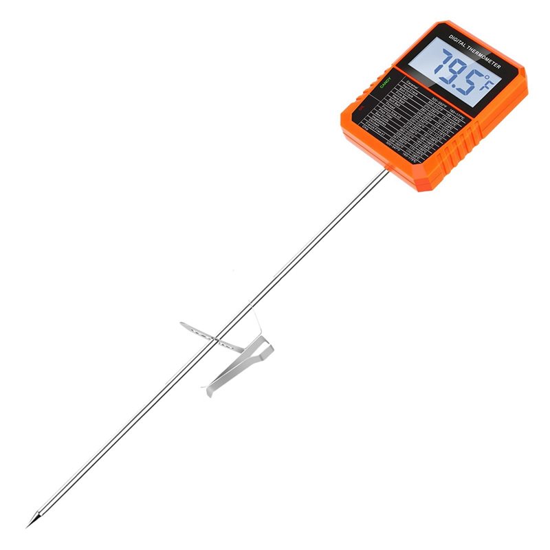 Thermometer Candy Candle - TP510 Wasserdichtes digitales Süßigkeitenthermometer für Kerzen,
