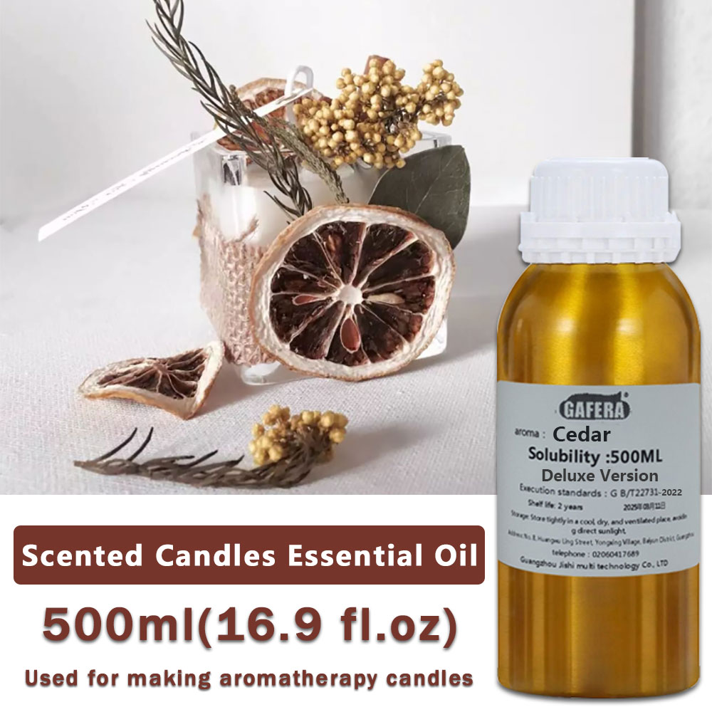 Candle Making Essential Oil - GAFERA 500ml (16,9 fl.oz) Freesia/Limetten-Basilikum und