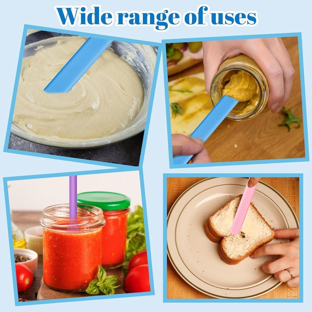 Candle Making Workshops - 10-teiliges Set Silikon-Rührwerkzeuge für Epoxidharzanwendungen, Wachsgießen,