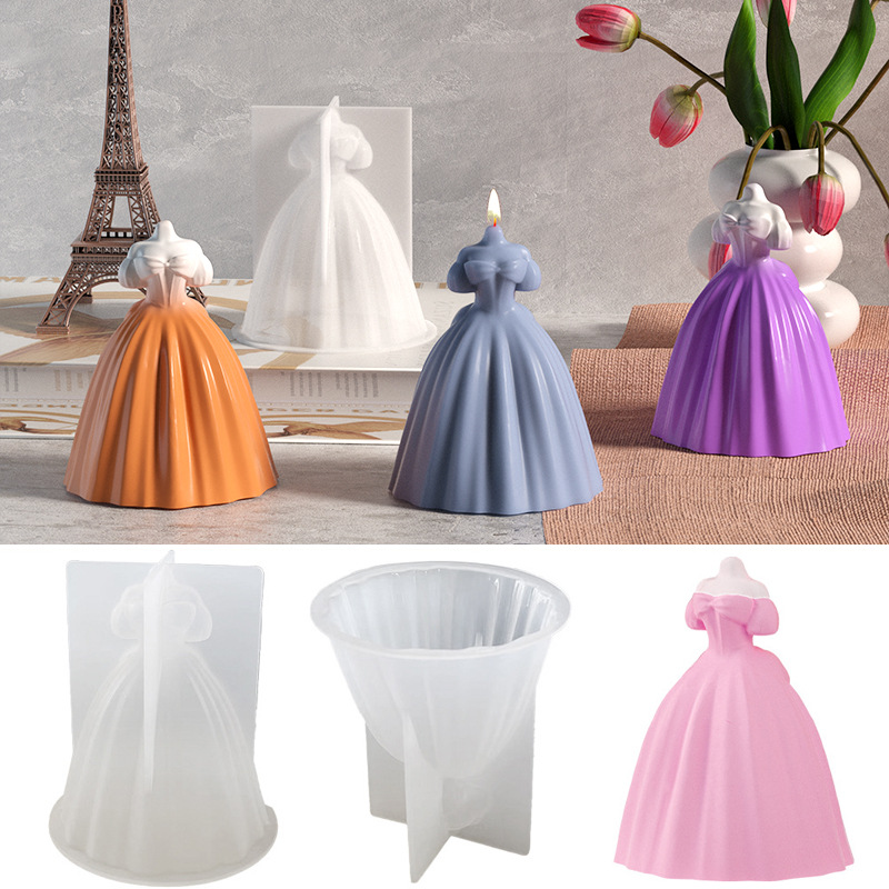 Candle Making Business - Braut Silikon Kerzen form 3d Hochzeit
