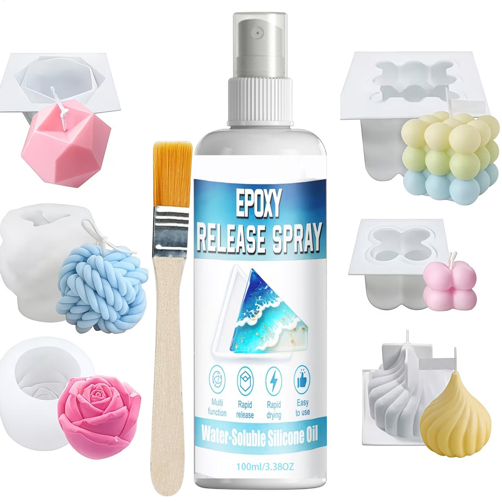 Candle Making Workshops - Epoxid-Formentfernungsspray 100ml Schnelltrocknend für Kerzen-, Seifen-,