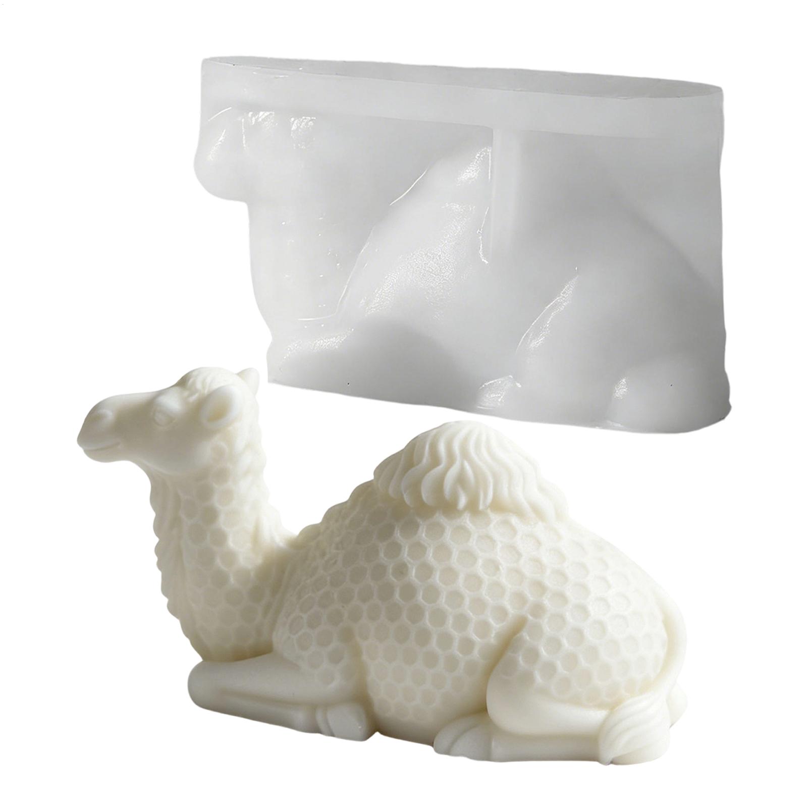 Candle Making Workshops - Silikon-Kerzenformen Tierformen Wüsten-Silikonform DIY Duftkerzen-Wachs Gips