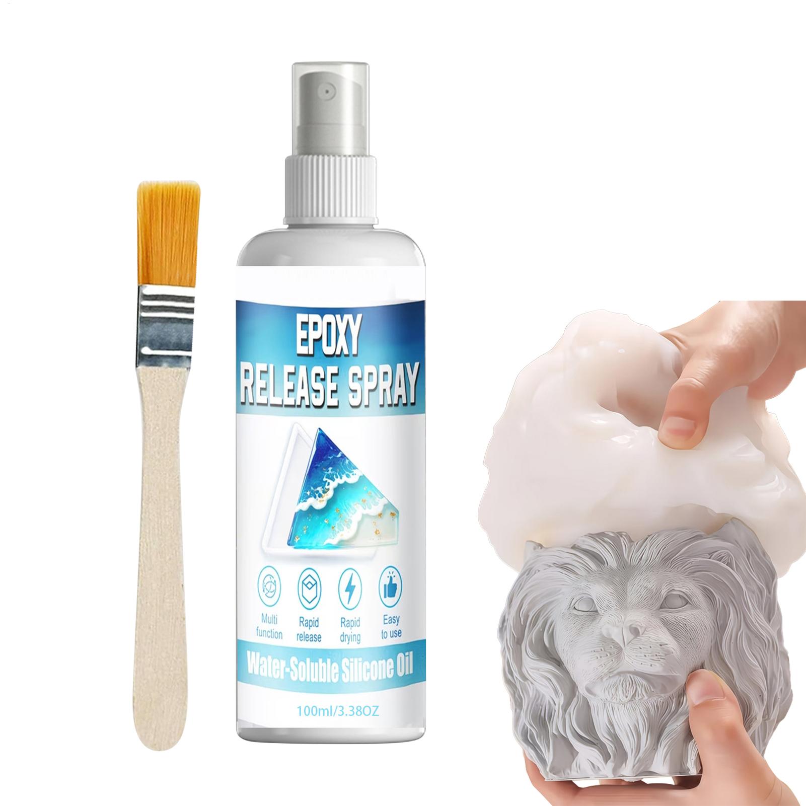 Candle Making Workshops - Epoxid-Entformungsspray 100ml Schnelltrocknendes Entformungsspray für Kerzen-