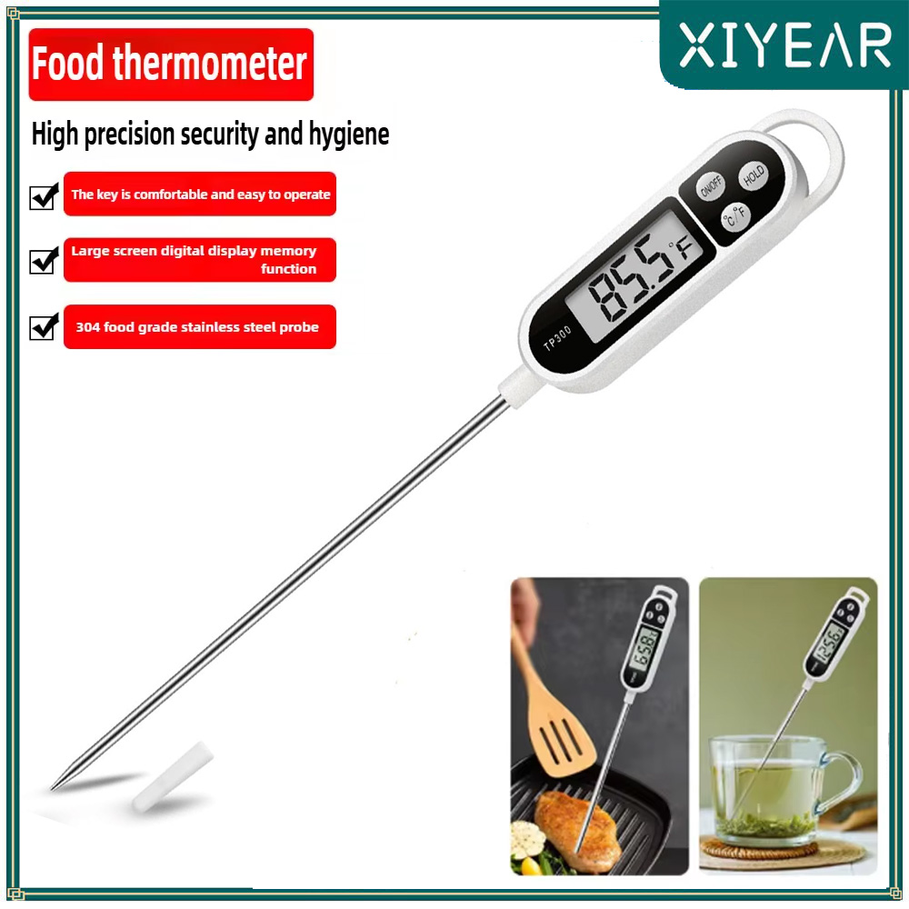 Thermometer Candy Candle - Digitales Fleisch-Lebensmittelthermometer zum Kochen in der