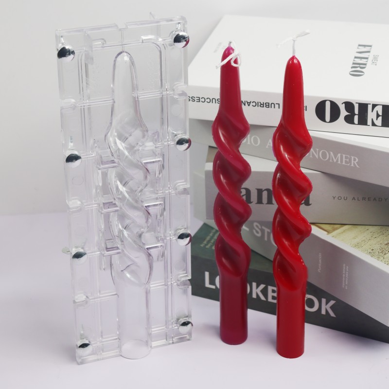 Twisted Stripe Column Acryl-Ke – Candle Making Business Bewertung und Preis