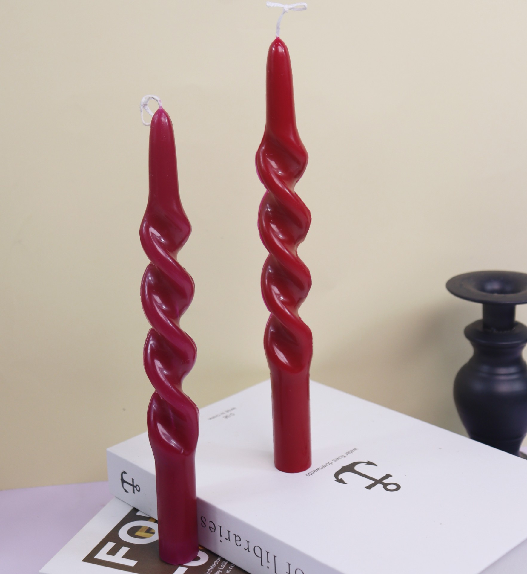 Twisted Stripe Column Acryl-Ke – Candle Making Business Bewertung und Preis