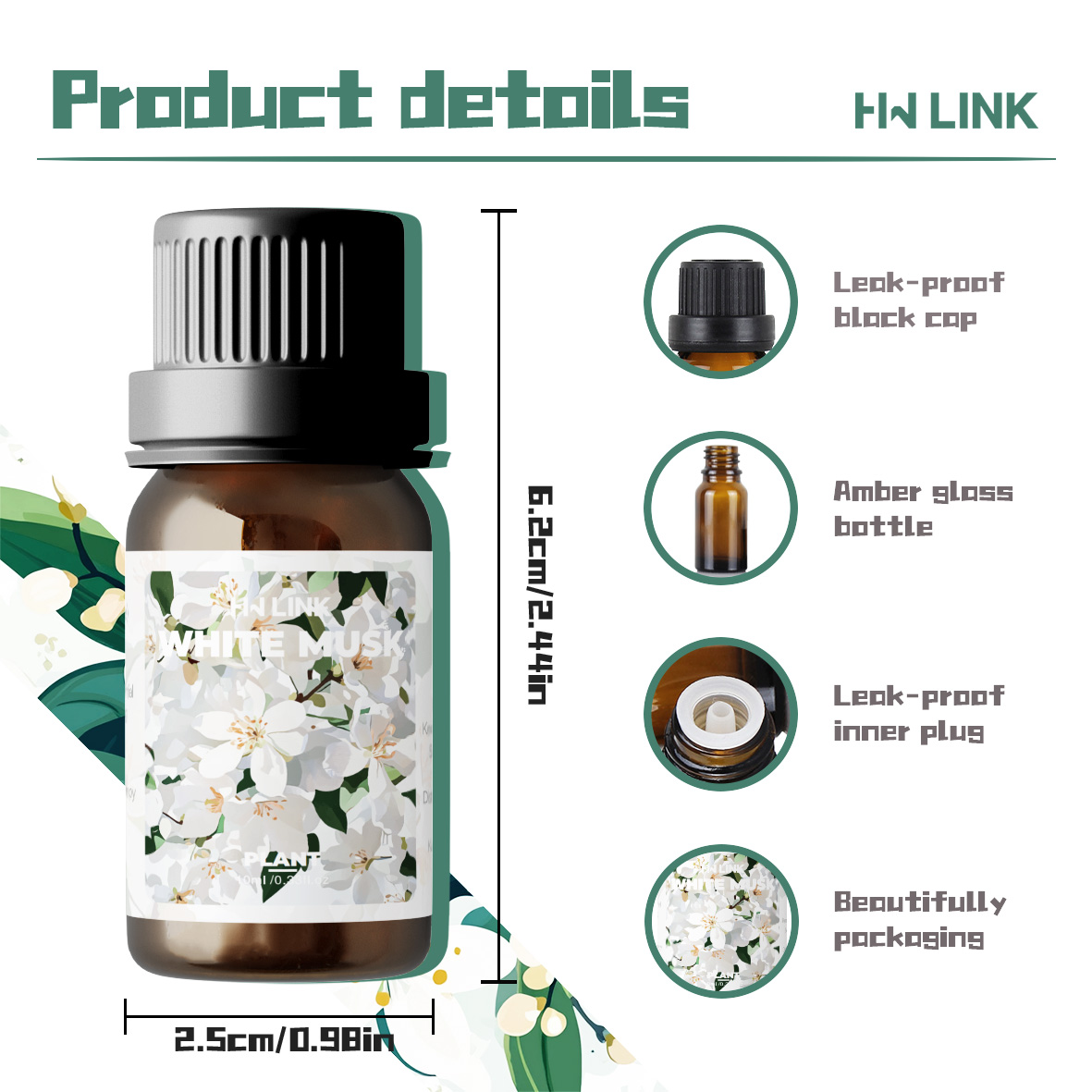 Weiße Moschus-Ätherische Öle 1 – Candle Making Essential Oil Bewertung und Preis
