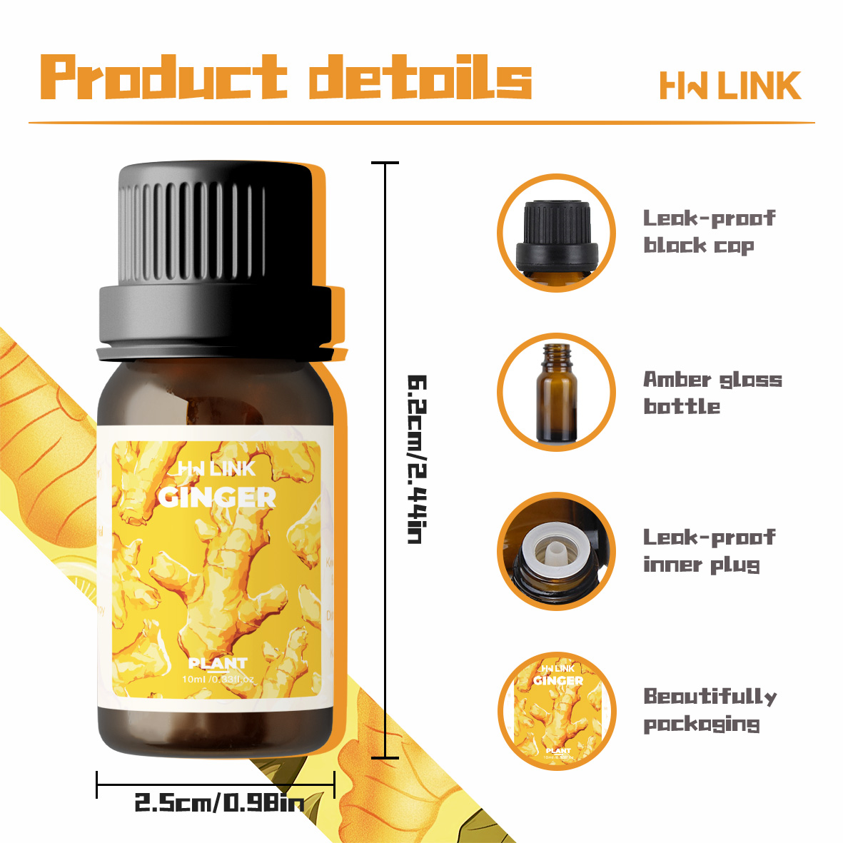 Ingweröl 100% Reines Natürlich – Candle Making Essential Oil Bewertung und Preis