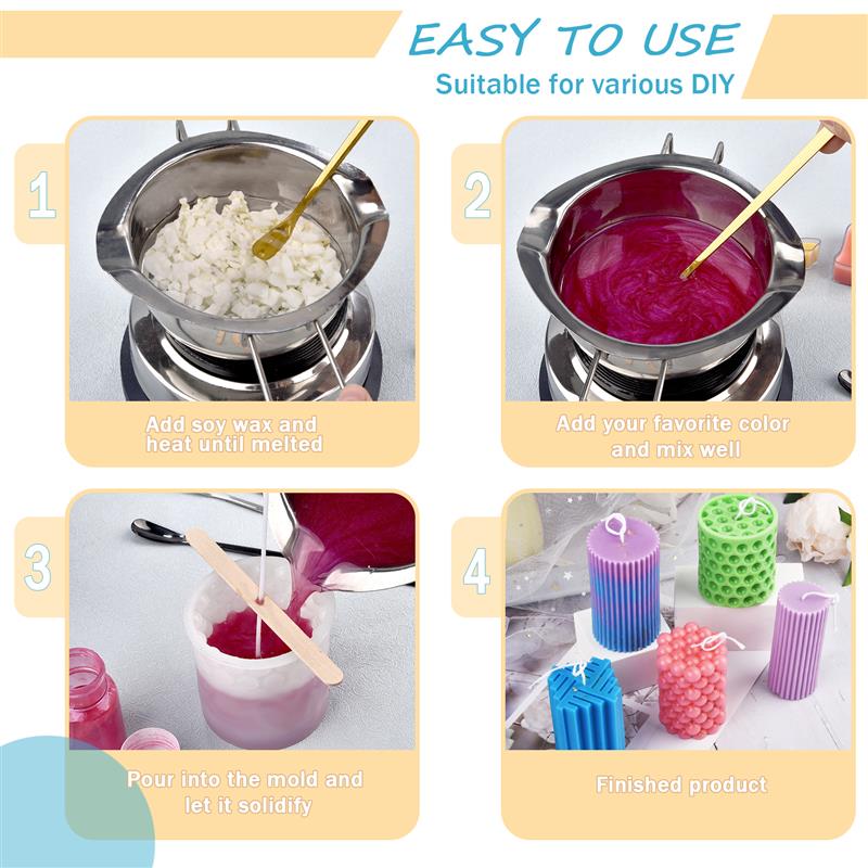 100/500 g/1 kg reines Sojawach – Candle Making Products Bewertung und Preis